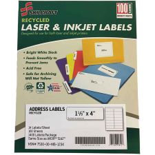 SKILCRAFT Recycled Address Labels - NSN6736513