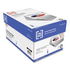 TRU RED Color Printer Paper, 96 Bright, 20 lb Bond Weight, 8.5 x 11, 500 Sheets/Ream, 8 Reams/Carton