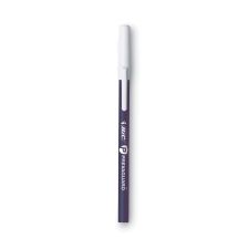 BIC PrevaGuard Round Stic Ballpoint Pen, Stick, Medium 1 mm, Blue Ink, Blue Barrel, Dozen