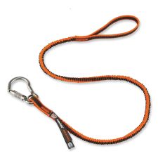 ergodyne Squids 3101F(x) Tool Lanyard with Stainless-Steel Carabiner   Loop, 15 lb Max Working Capacity, 38" to 48" Long