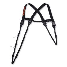 ergodyne Squids 3132 Barcode Scanner Lanyard Harness, Large: 20" Arm Strap, 43" Long Lanyard Strap, Black