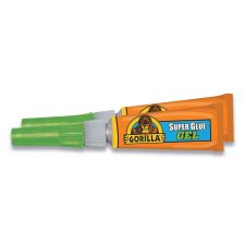 Gorilla Super Glue Gel, Two 0.11 oz Tubes, Dries Clear