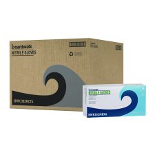 Boardwalk Disposable Examination Nitrile Gloves, Powder-Free, Medium, 5 mil Thick, 9.5" Long, Blue, 100/Box, 10 Boxes/Carton