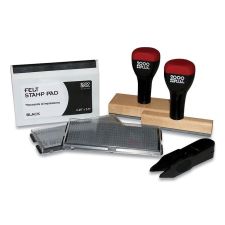 COSCO 2000PLUS Custom Stamp Kit, Black Ink
