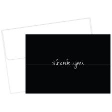 Great Papers! Note Card and White Envelopes, Thank You, Grace, 4.875" x 3.375"(folded), 50 count