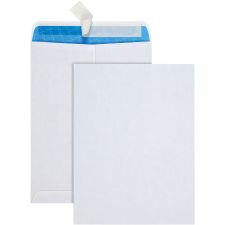 Quality Park 9 x 12 Treated, Security Tinted Catalog Envelopes with Redi-Strip Closure