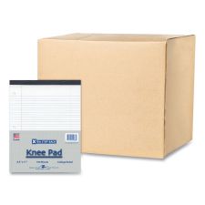 Roaring Spring Stiff-Back Pad, Medium/College Rule, 100 White 8.5 x 11 Sheets, 18/Carton