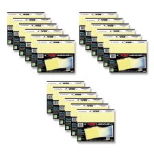 Roaring Spring WIDE Landscape Format Writing Pad, Medium/College Rule, 40 Canary 11 x 9.5 Sheets, 18/Carton