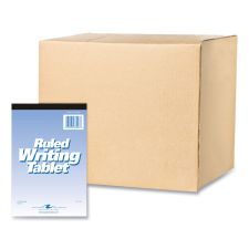 Roaring Spring Writing Tablet, Wide/Legal Rule, 100 White 6 x 9 Sheets, 48/Carton