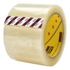 Scotch 375  High-Tack Box-Sealing Tape Rolls, 1.88" x 54.6 Yd, Clear, Pack Of 1 Roll