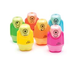 Serve E-Bot Eraser & Sharpener - SRVEBOT9KTKR