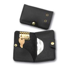 SKILCRAFT Leather Key and Credit Card Holder