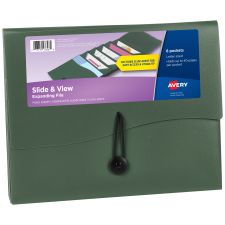 Avery Slide & View Letter Organizer Folder