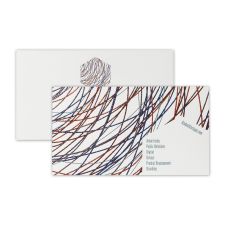 Custom Full Color Raised Print Business Cards, Printed 2-Sides