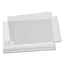 Durable Self-Adhesive Water-Resistant Sign Holder, 8.5 x 11, Clear Frame, 5/Pack