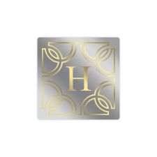 1 1/2" x 1 1/2" Square Foil Imprint (500/PK)