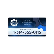 1 1/2" x 3" Rectangle 4 Color Process (100/PK)