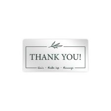1" x 2" Rectangle Foil & Embossed Combination (500/PK)