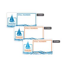 2" x 4" Rectangle 1, 2, or 3 Color (250/PK)