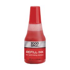 2000 Plus Print Pro Red Self-Inking Stamp Refill Ink, .9 Oz.