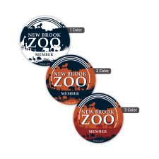 4" Circle 1, 2, or 3 Colors (250/PK)