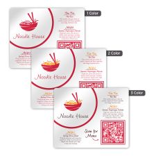 4" x 5" Rectangle 1, 2, or 3 Colors (250/PK)