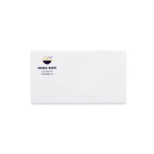 #6-3/4 White Wove 24lb Smooth - Full Color (50/PK)