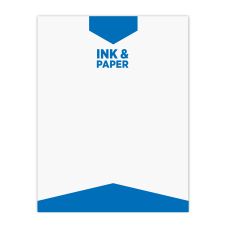 One Standard Spot Color Letterhead - Flat Print (250/PK)