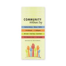 Rack Cards 4 x 9 - Front Only (50/PK)