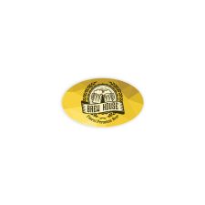 1 1/4" x 3/4" Oval 4 Color Process (100/PK)