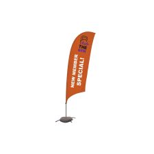 10.5' Razor Sail Sign Kit - 1 Sided with Cross Base (1/PK)