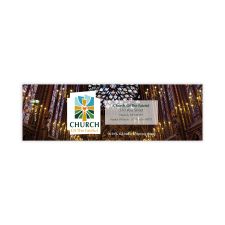 2 1/2" x 8" Rectangle 4 Color Process (100/PK)
