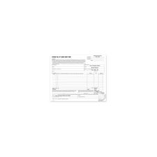Bill of Lading Short Form, 8-1/2" x 7", 3-part (250/PK)