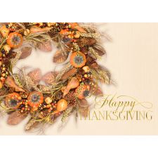 Colors of Autumn Wreath (25/PK)