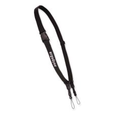 ergodyne Squids 3134 Barcode Scanner Lanyard Sling, 28" to 66" Long, Black