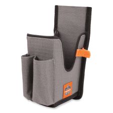 ergodyne Squids 5540 Handheld Barcode Scanner Holster with Belt Loop, Small, 2.75 x 3.5 x 7.3, Polyester, Gray