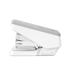 Fellowes LX860 EasyPress Half Strip Stapler, 5-3/8", White