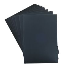Fome-Cor Pro Foam Board, CFC-Free Polystyrene, 20 x 30, Black Surface and Core, 10/Carton