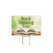 Full Color Corrugated Plastic Yard Sign with H-Stake, Two Sided, 36 x 24 (1/PK)