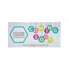 Full Color Mesh Banner - 34" x 72" (1/PK)