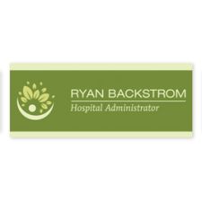 Full Color Wall Sign, 6" x 10" (1/PK)