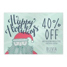 Horizontal Poster - White Gloss 100 lb. Text - 27 x 19 (5/PK)