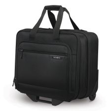 Samsonite Rolling Business Case, Fits Devices Up to 15.6", Polyester, 16.54 x 8 x 9.06, Black
