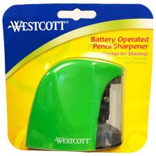 Westcott Kids Battery Pencil Sharpener