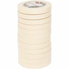 3M Highland Masking Tape, Tan, 3/4" x 60 Yd., Pack Of 12