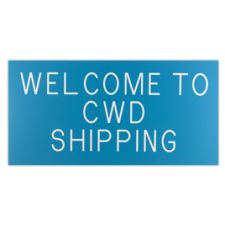 Engraved Large Wall Sign, 12" x 24" (1/PK)