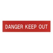Engraved Wall Sign, 3" x 12" (1/PK)