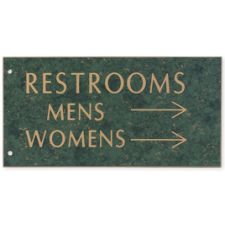 Extended Engraved Wall Sign Only, 4" x 8" (1/PK)
