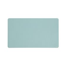 Smead Vegan Leather Desk Pads, 23.6" x 13.7", Light Blue