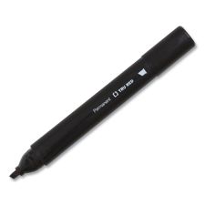 TRU RED Permanent Marker, Tank-Style, Medium Chisel Tip, Black, 36/Pack
